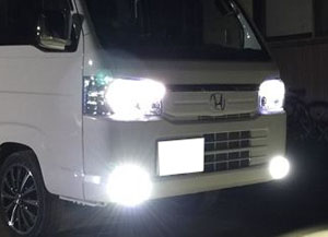 ホンダ アクティトラック LED ヘッドライト 切替型 交換